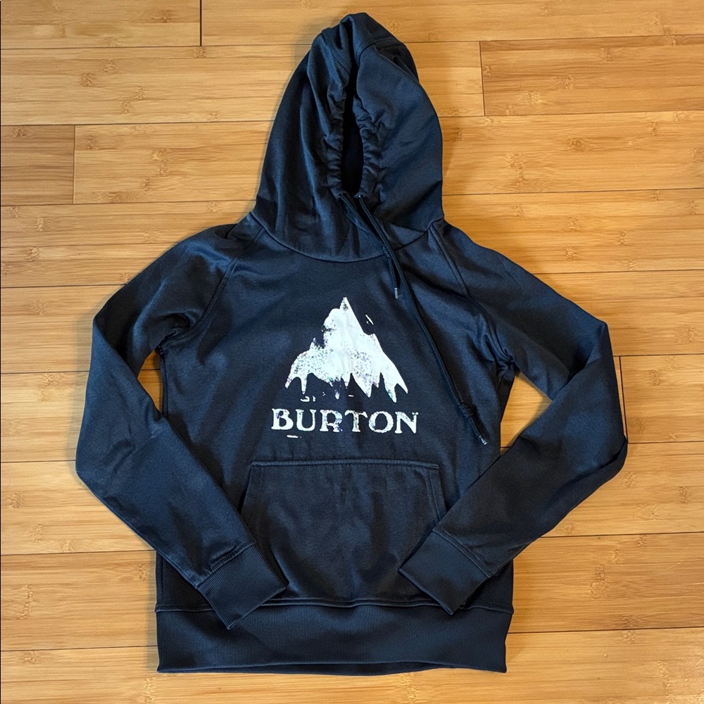 Burton Snowboards Women’s Medium Hoodie with White Mountain Logo
